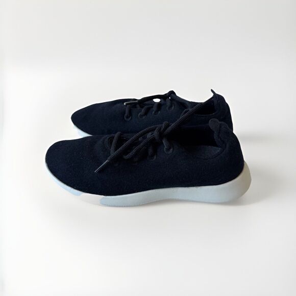 Allbirds Wool Runners  Women’s Comfort Sneakers Size 8  Black - Picture 3 of 10